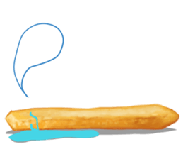 Fries Loves Tomato sticker #11139698