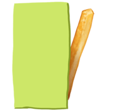 Fries Loves Tomato sticker #11139702