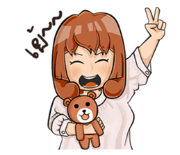 BumBim fat girl sticker #11140503