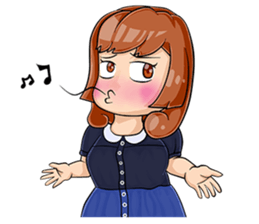 BumBim fat girl sticker #11140505