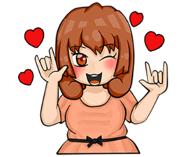 BumBim fat girl sticker #11140507