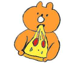 It  is a bear sticker #11140574