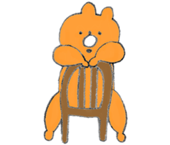 It  is a bear sticker #11140583