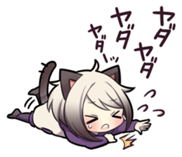 LOVELY SIAMESE KITTEN 2 sticker #11140841