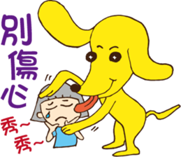 Dachshund family , happy yo ~ sticker #11141000
