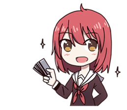 Bun the Chibi girl sticker #11141306