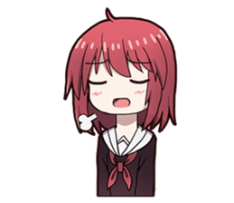 Bun the Chibi girl sticker #11141313