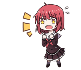 Bun the Chibi girl sticker #11141316