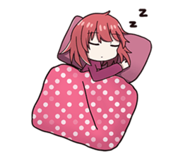 Bun the Chibi girl sticker #11141322