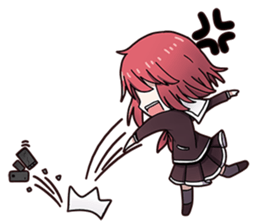 Bun the Chibi girl sticker #11141329