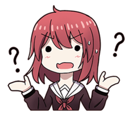 Bun the Chibi girl sticker #11141335