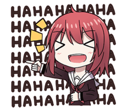 Bun the Chibi girl sticker #11141336