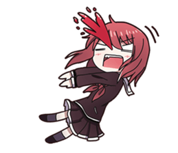 Bun the Chibi girl sticker #11141337