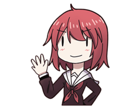 Bun the Chibi girl sticker #11141338