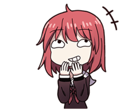 Bun the Chibi girl sticker #11141342