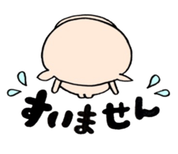 A pig golfs with a sticker!!BUTASUTA sticker #11142747