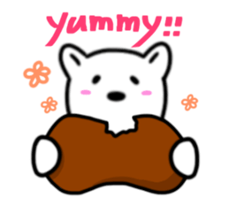 SHIROI BEAR sticker #11143117