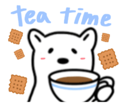 SHIROI BEAR sticker #11143118