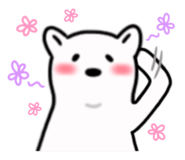 SHIROI BEAR sticker #11143121