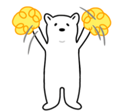 SHIROI BEAR sticker #11143137