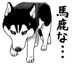 Wanko-Biyori Vol.4 Siberian husky sticker #11143360