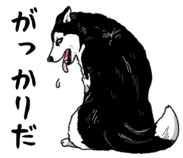 Wanko-Biyori Vol.4 Siberian husky sticker #11143368