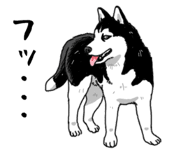 Wanko-Biyori Vol.4 Siberian husky sticker #11143375