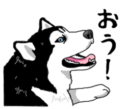 Wanko-Biyori Vol.4 Siberian husky sticker #11143378