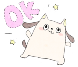 inu neko sticker #11143424