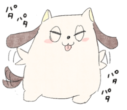 inu neko sticker #11143429