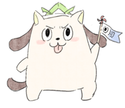 inu neko sticker #11143436