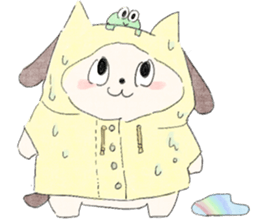 inu neko sticker #11143437