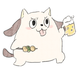 inu neko sticker #11143440