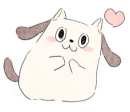 inu neko sticker #11143441