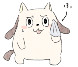 inu neko sticker #11143443