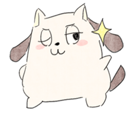 inu neko sticker #11143450