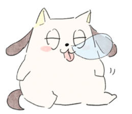 inu neko sticker #11143453