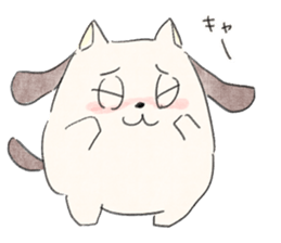 inu neko sticker #11143457