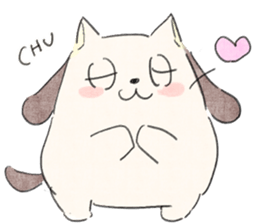 inu neko sticker #11143463