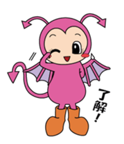 Daily life of the devil sticker #11143745