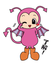 Daily life of the devil sticker #11143745