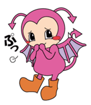 Daily life of the devil sticker #11143755