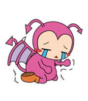 Daily life of the devil sticker #11143759