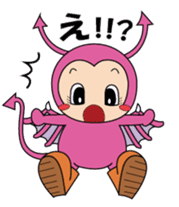 Daily life of the devil sticker #11143760