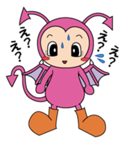 Daily life of the devil sticker #11143761