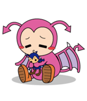 Daily life of the devil sticker #11143764