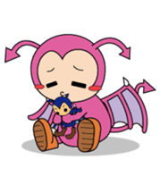 Daily life of the devil sticker #11143764