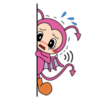 Daily life of the devil sticker #11143769