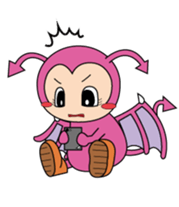 Daily life of the devil sticker #11143772