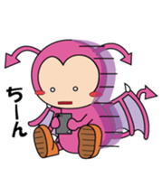 Daily life of the devil sticker #11143775